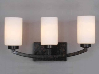 3-Lite Bath Lighting  Finish: PR