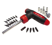 25 PIECE T- HANDLE SCREWDRIVER SET