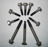 Bi-metal self-drilling screws