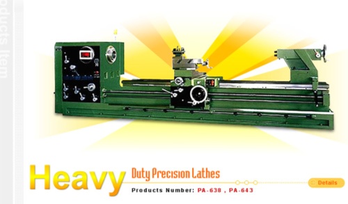 Heavy Duty Precision Lathes