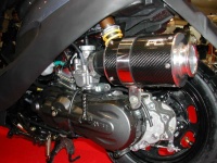 Carbon fiber air filter kit