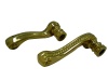 Brass hot-forged lever hand