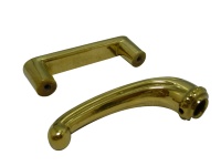 Brass hot-forged lever hand