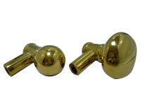 Brass door knob