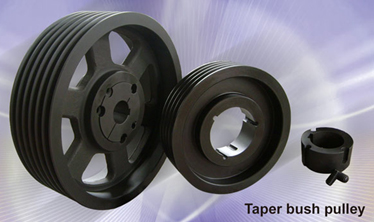 Taper bush pulley