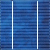 6 inch (156x156mm) Multicrystalline Solar Cell