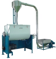 High-Capacity Horizontal Mixer Machine with Auto Feeding System