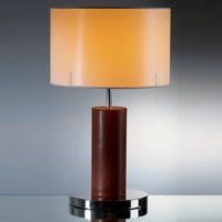 Leather Table Lamp