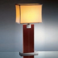 Leather Table Lamp