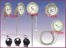 Bimetal thermometers / temperature switches