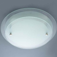 Flat Glass Ceiling Lamp