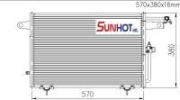 Audi A6 - CAD008 - Condenser