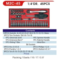 Sockets / Socket Wrench Sets / 1/4