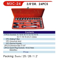 Sockets / Socket Wrench Sets / 3/8