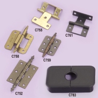 Brass And Iron Door Hinges (Stamped)