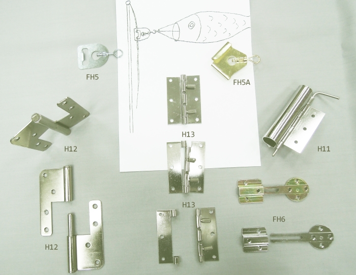 STAINLESS HINGES,KITE FASTENER