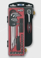 Socket wrench sets & sockets