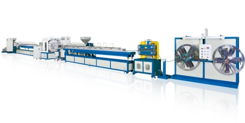 PVC Reinforced Hose Making Machine