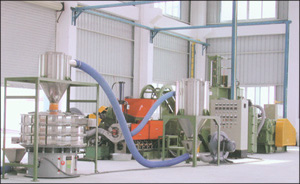 PP + CaCo3 Pellet Making Equipment