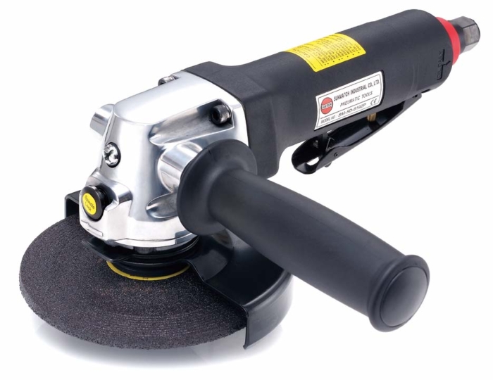 5” ANGLE GRINDER W/SWIVEL GUARD.