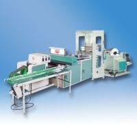 Fully Automatic Bottom Sealing Soft Loop Handle Bag Making Machine