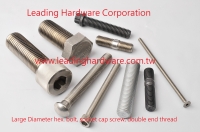 Large Diameter hex bolt, high tensile bolt, socket cap screw, double end studs