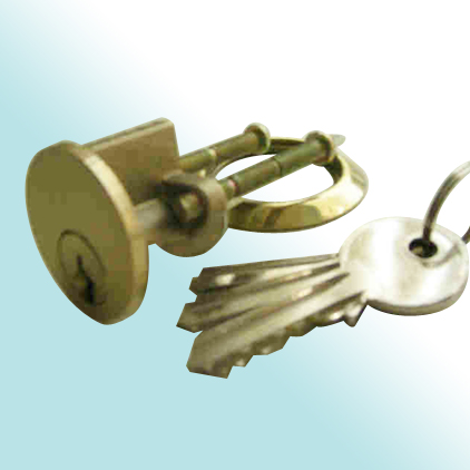 Brass Cylinder with L type Stainless Steel Cam