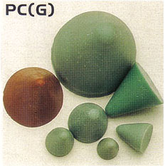 塑膠質圓錐形石
Plastic Conical Abrasive Stones