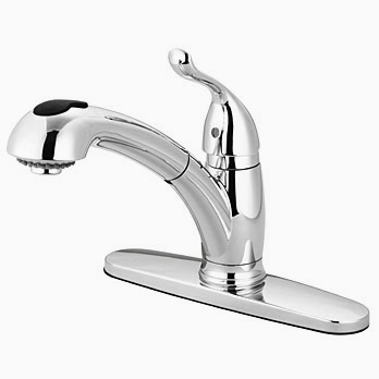 Pull out kitchen faucet