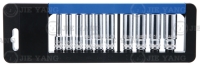 Deep socket set with holder