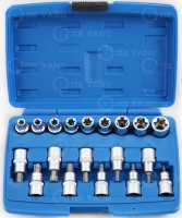 E-type socket & Bit socket-19pcs(B)