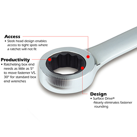 Combination Ratcheting Wrench