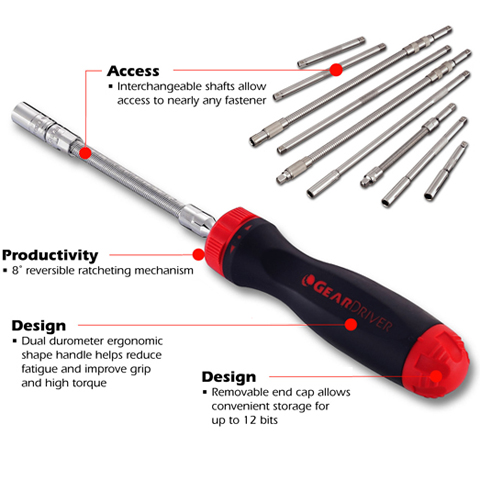 Ratcheting Screwdriver System