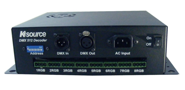 DMX 512 Decoder