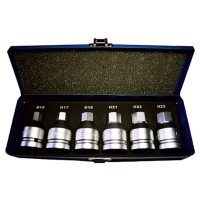 3/4” DR. Hex Bit Socket Set