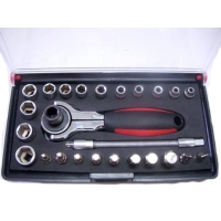 1/4” DR. Socket&Hex Bit Set