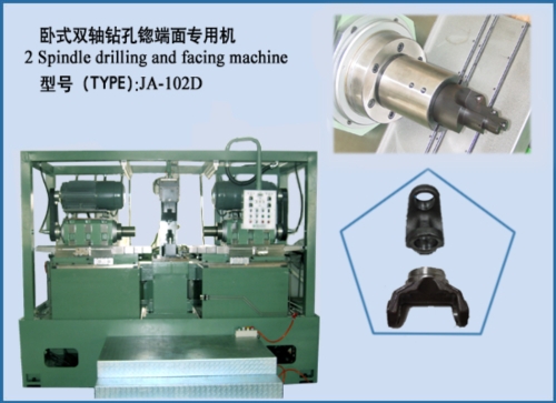 2 Spindle Drilling and Facing Machine (for Yoke)