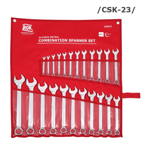 Combination wrench set