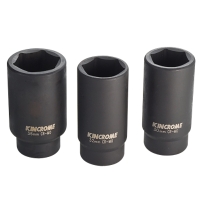 3/4” Drive Impact Socket ━ 27,28,30,33,45,46,59mm Deep