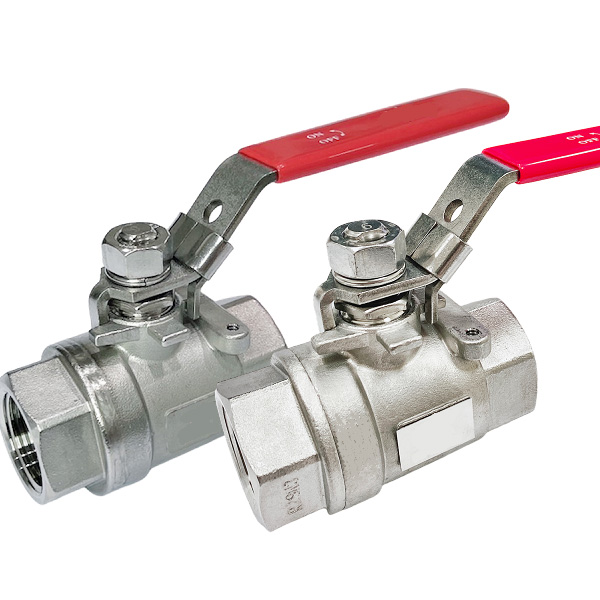 ZT-266FT Two Piece Screw Body/Welding ball valve