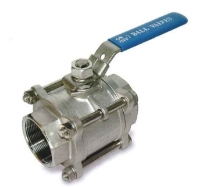 ZT-301  Three peice Screw Body ball valves