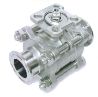 ZT-306TCThree peice  ball valve Direct Mount