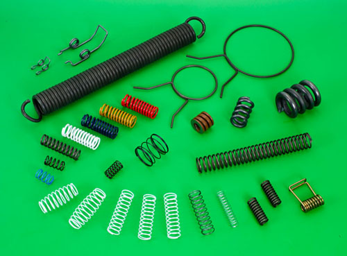 Shock-absorbing Springs