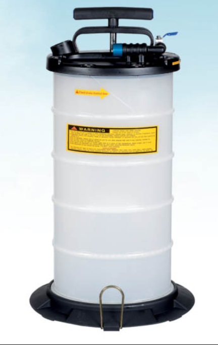 9.5Lt. Pneumatic / Manual Operation Fluid Extractor