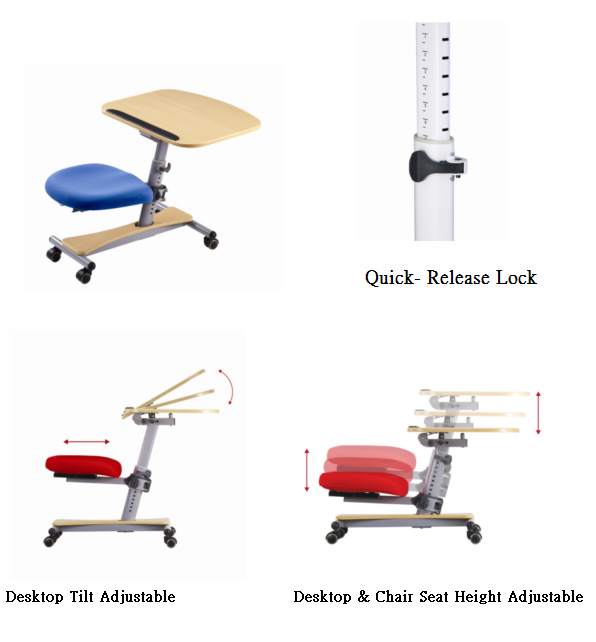 DA-C113 Pony-series Children Desk & Chair