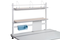 BK-BC-003 Double layer multifunctional bookshelf