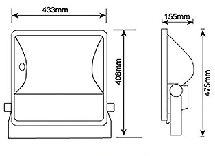 400W Metal Halide 户外泛光金卤灯