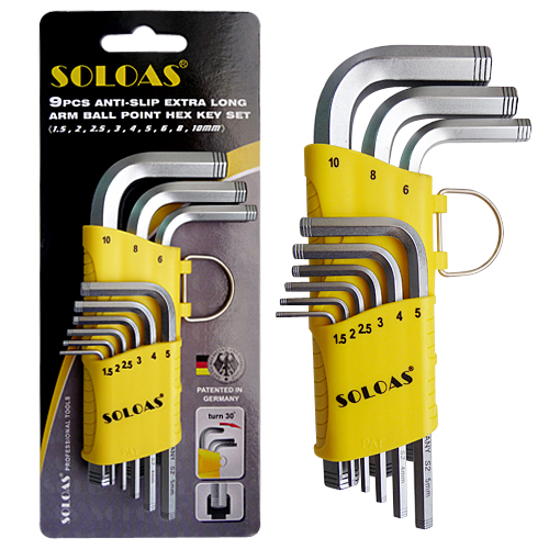 Hex Wrench (Short Model, Dual-Anti-Slip Safety Model)