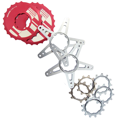 Disk, Spider Disk And Rings For Bicycle