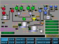 Automated Material Weighing-And-Mixing Control System (Graphic Monitoring C)